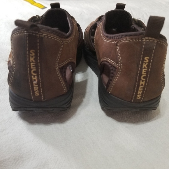 Skechers Dark Brown Women's Sandals - Picture 5 of 16